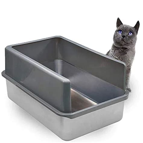 small stainless steel litter box|best stainless steel litter box.